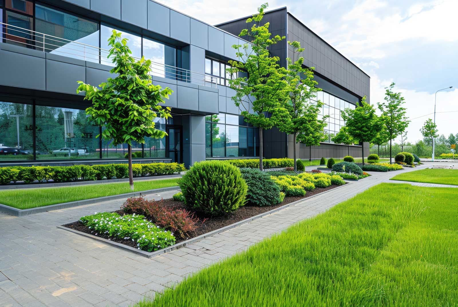 Avenir Commercial Landscape Lighting Installation